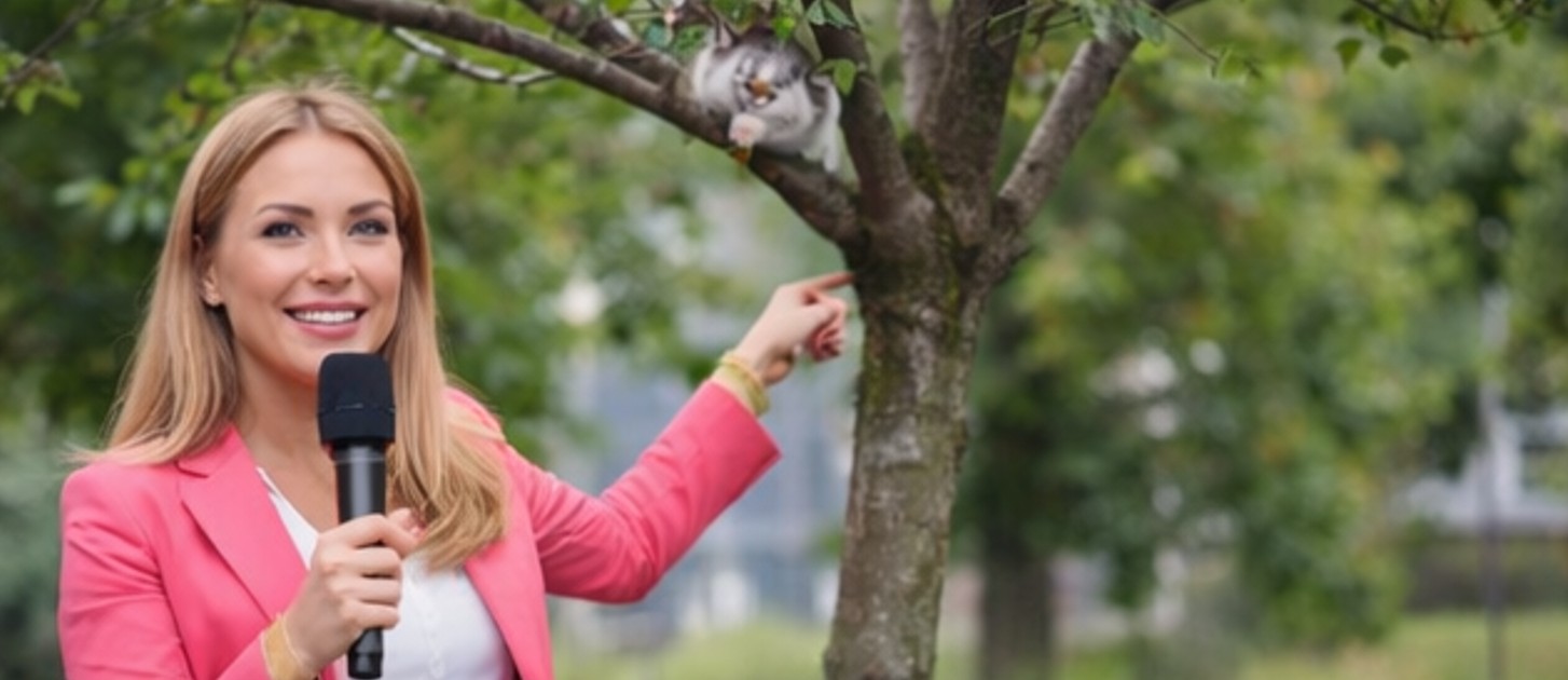 Cat Up Tree
