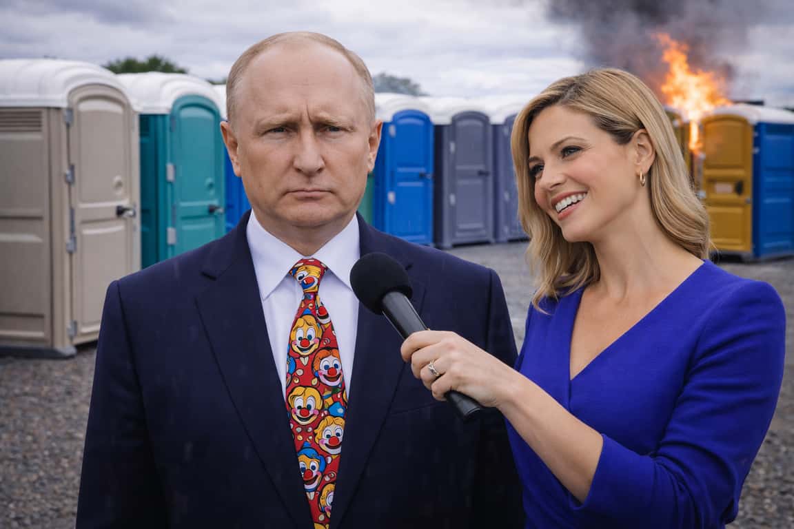 Putin Live On Scene