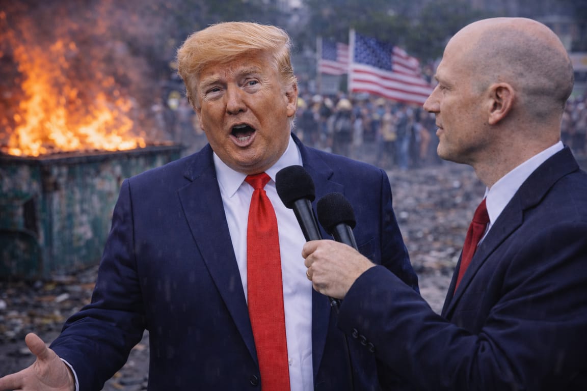 Trumpster Fire Breaking News