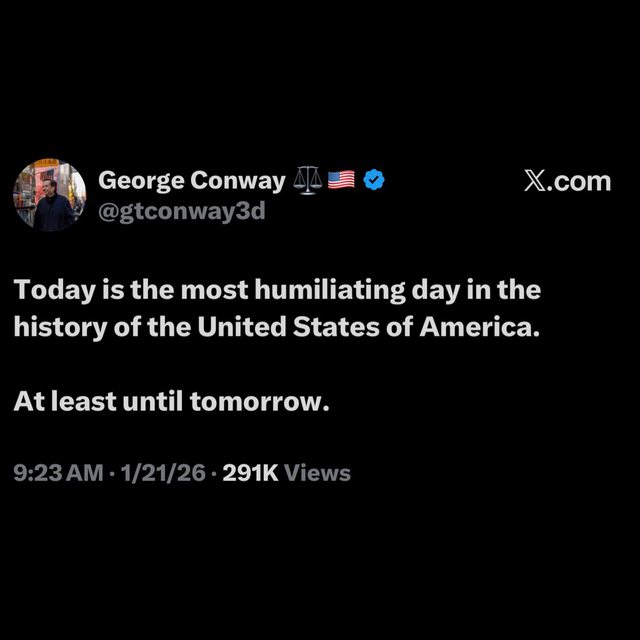 Every day they sink lower in the eyes of the world