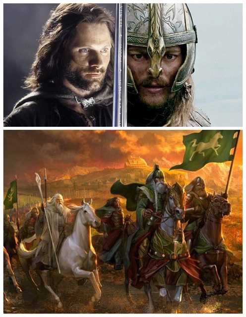 This is the hour when we draw swords together