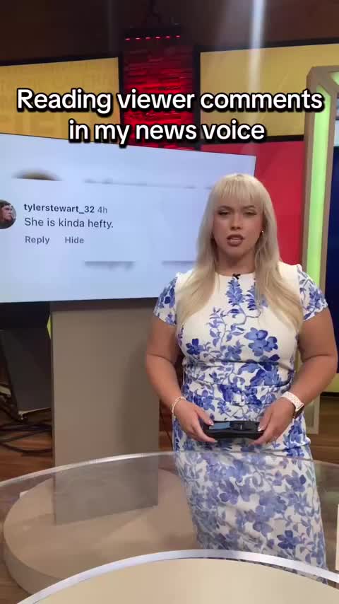 Morning News Anchor Carissa Codel, anchor for “Ozark’s First” morning news, with…