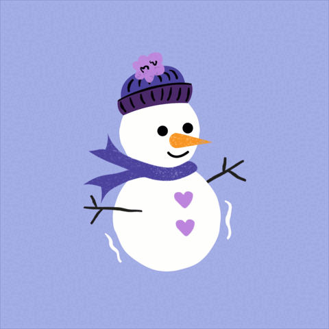 Freezing Winter Storm GIF by Jessica Lau