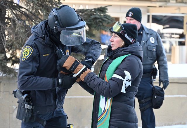 Say her name. Rev. Ingrid Rasmussen, pastor of Holy Trinity Lutheran Church…
