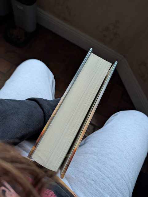 Posing with my new book like a guy sending dong