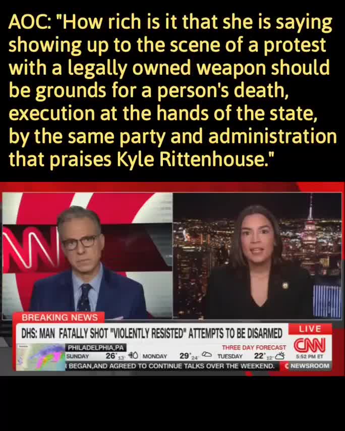 AOC: “The uncorking of chaos that this administration is trying to attempt…