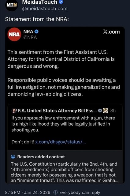 Even the NRA knows this is bullshit