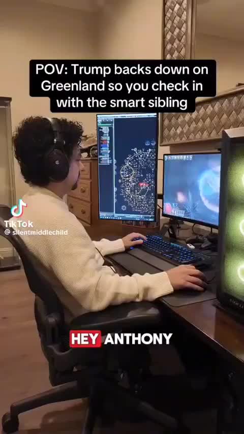 Silent Middle Child – Hey Anthony What’s Up With TACO Trump And Greenland