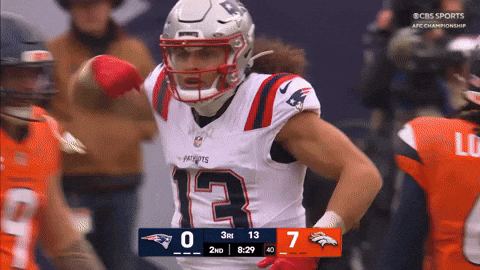 Mack Hollins Football GIF by New England Patriots