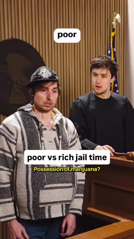 The biggest crime is being poor