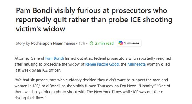 Weird way to say prosecutors won’t do anything illegal or unethical and…