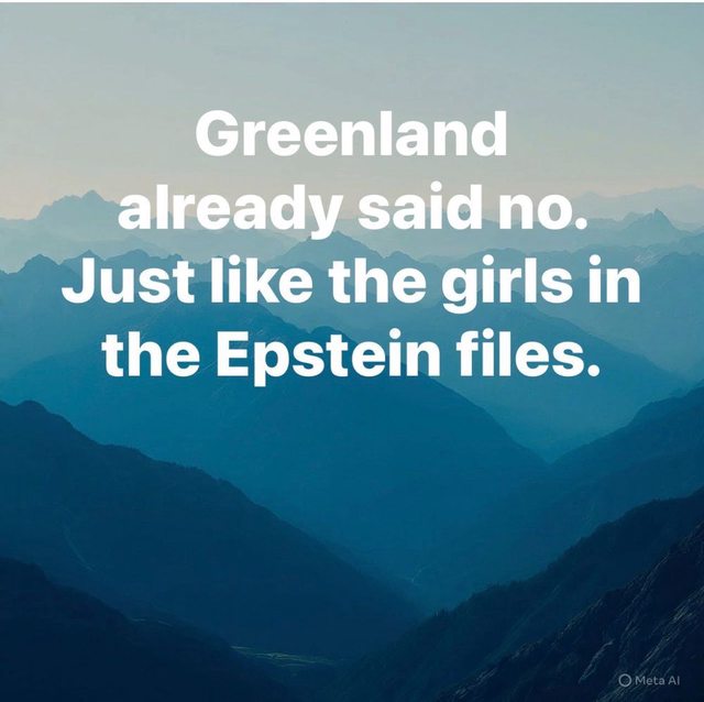 GREENLAND SAID NO