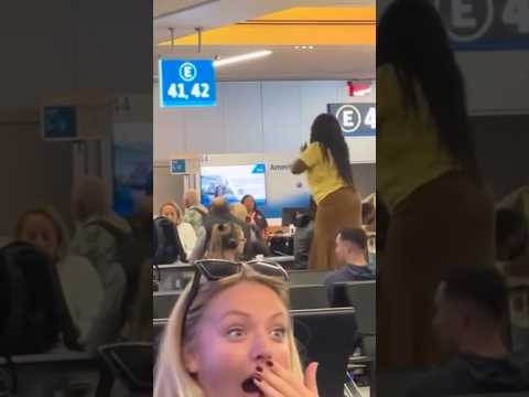 Random crazy public freakout when a random Karen stands up and starts…