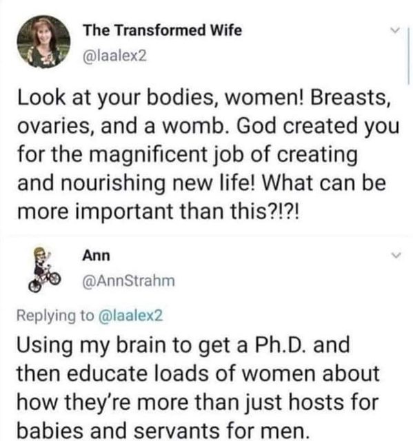 They live to subjugate
