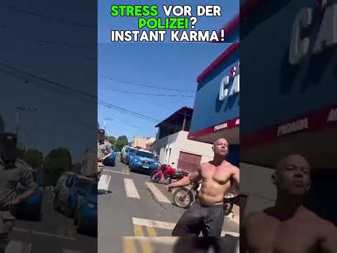 Polizei verteilt instant Karma nach Provokation! Richtig so?