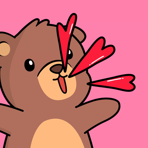 Kissing I Love You GIF by BEARISH