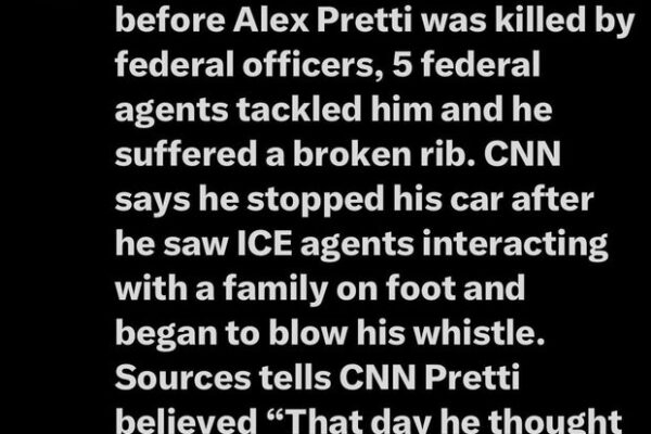 They used Palantir to track and kill this man. I know there’s…