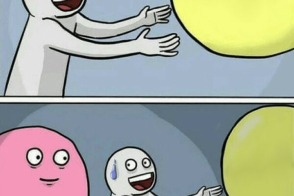 Running Away Balloon