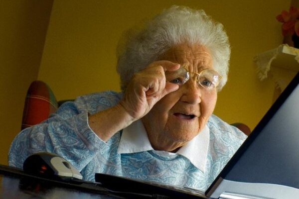 Grandma Finds The Internet