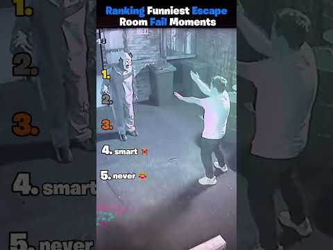Ranking Funniest Escape Room Fail Moments