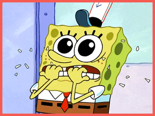 nervous spongebob squarepants