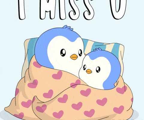 I Love You Hug GIF by Pudgy Penguins