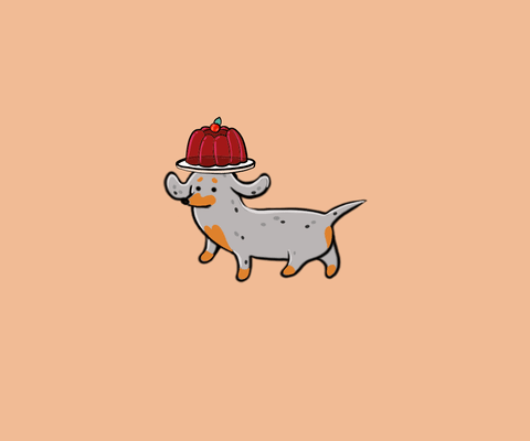 Wiener Dog Cooking GIF by Stefanie Shank