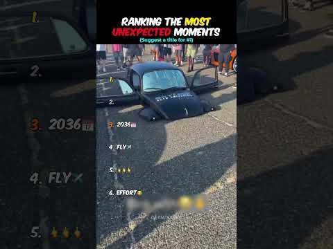 Ranking Most Unexpected Moments 🤣