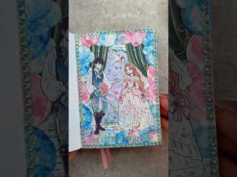ASMR journal The Little Mermaid Ariel🧜‍♀️🐚🫧🐠👑🌊✨|