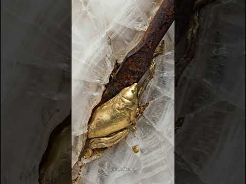 From Hidden Gold Quartz to Pure Gold Bar — Ultra Satisfying ASMR…