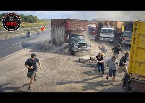 Real-Life Shocking Moments Caught on CCTV | Incredible Moments Filmed Before Disaster!