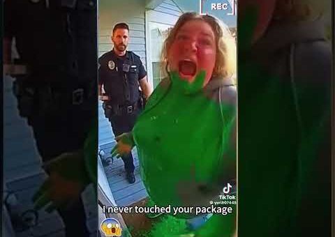 Instant Karma Porch Pirates 🏴‍☠️ #funny #funnyvideo #hilarious #instantkarma