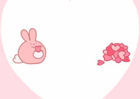 February 1 Hearts GIF by Chibird