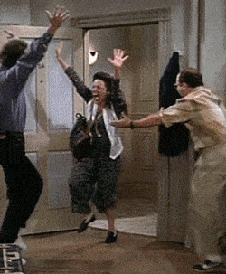 Excited George Costanza