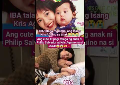 😭😭then and now ni Kris Aquino at Josh #trending #viral #shorts
