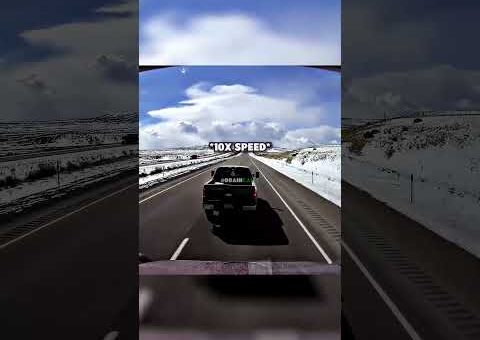 Brake Checking Semi Leads To Instant Karma 🚓