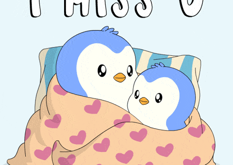I Love You Hug GIF by Pudgy Penguins