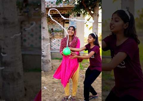 Mama ne ye kese kiya 😱😲 #shorts #balloon #prank #viralvideo