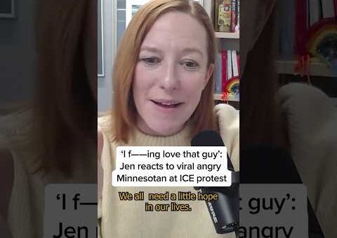 ‘I f—-ing love that guy’: Jen reacts to viral angry Minnesotan at ICE protest