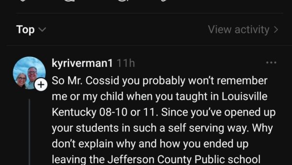 Mr. Cossid done effed up