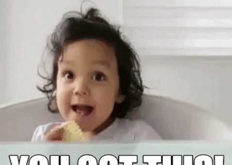 You Got This Good Luck Today GIF by MOODMAN