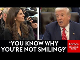 President Trump lashes out angrily at CNN’s Kaitlan Collins as she asks on Epstein survivors:…