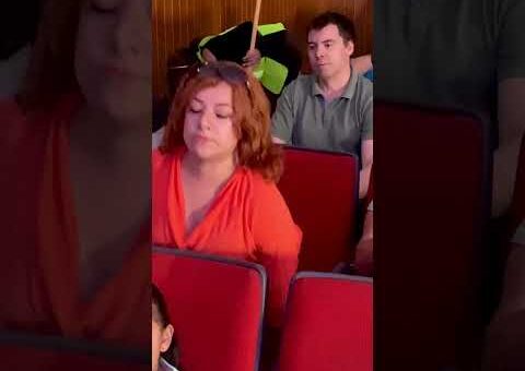 Rude Moviegoer Gets Instant Karma 🎬