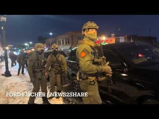 ICE agents smashed their way into a locked apartment complex in an attempt to abduct…
