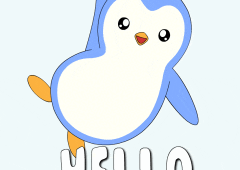 Wave Hello GIF by Pudgy Penguins