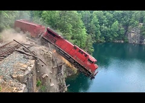 Unbelievable Train Moments Caught on Camera