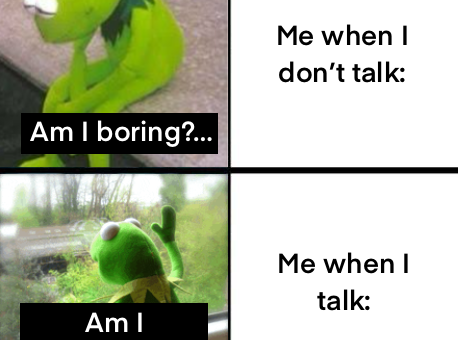 An introvert in life in a nutshell