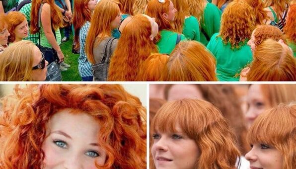 Redheads Festival, held annually in Ireland and the Netherlands