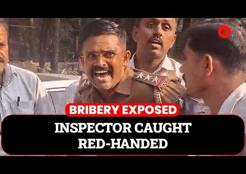 Bengaluru Police Inspector Arrested By Lokayukta For Taking ₹4 Lakh Bribe | Karnataka