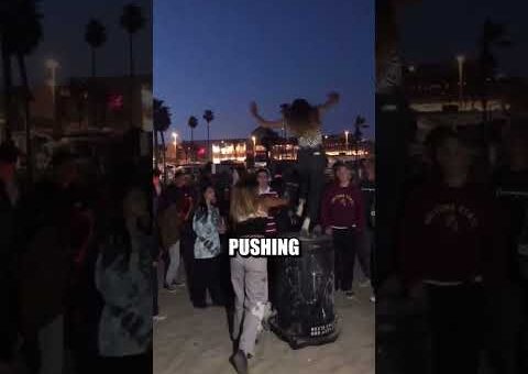 INSTANT KARMA😆👏. credit to:(nickkiscool)#shorts